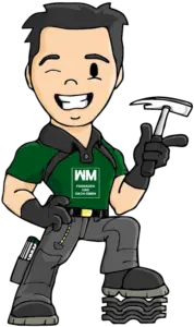WM Dach Männchen